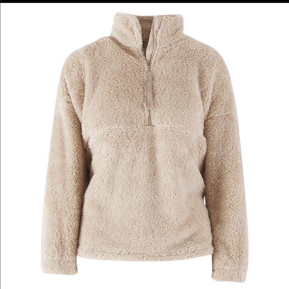 Summer and Rose Sherpa Pullover